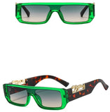 Óculos de Sol Retangular Guepardo UV400 - Vanity Shop