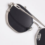 Óculos de Sol Hexagonal Flip Up - Vanity Shop